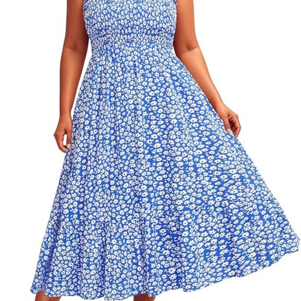 Pinup Fashions Prairiecore Cottagecore BOHO KAWAII VINTAGE Floral Sundress XL - Picture 7 of 10